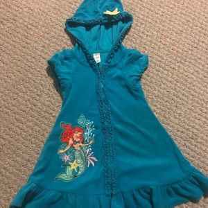 5/$20 Little Mermaid Ariel Terry Cloth Swim Cover